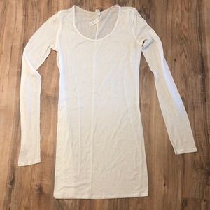 Lululemon thin white long sleeve top